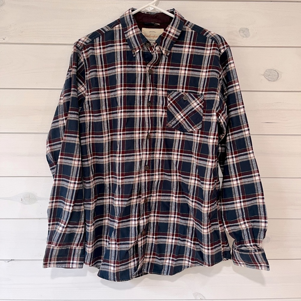 Weatherproof | Long Sleeve Button Up Flannel